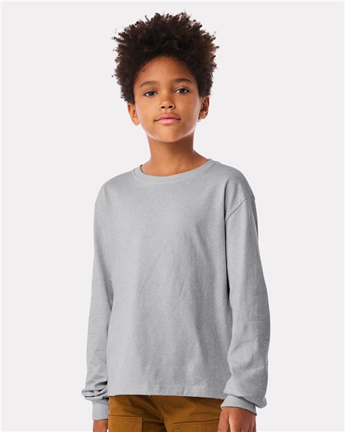 BELLA + CANVAS Youth 6oz. Heavyweight Long Sleeve Tee 3511Y