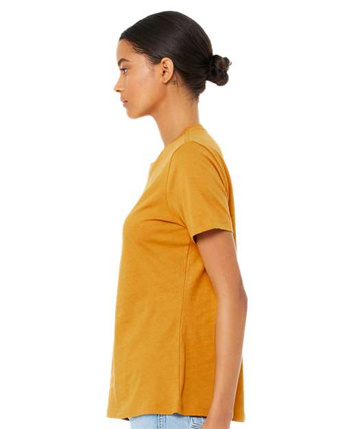BELLA + CANVAS Women’s Relaxed Fit Heather CVC Tee 6400CVC