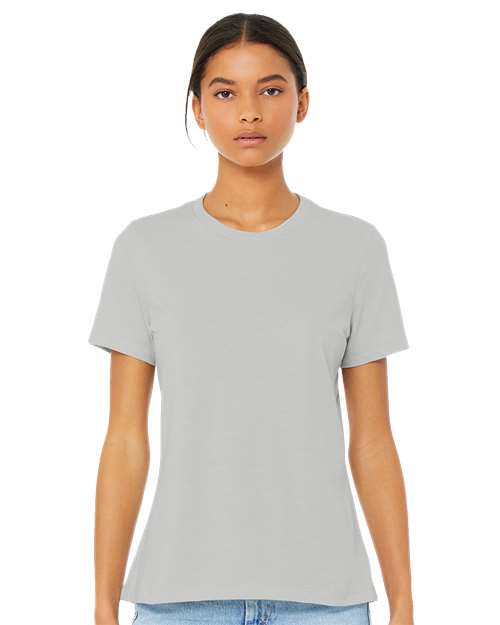 BELLA + CANVAS Women’s Relaxed Fit Heather CVC Tee 6400CVC