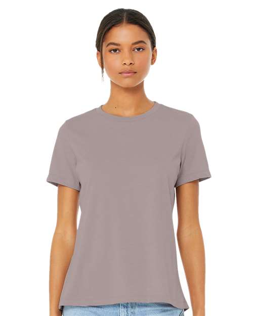 BELLA + CANVAS Women’s Relaxed Fit Heather CVC Tee 6400CVC
