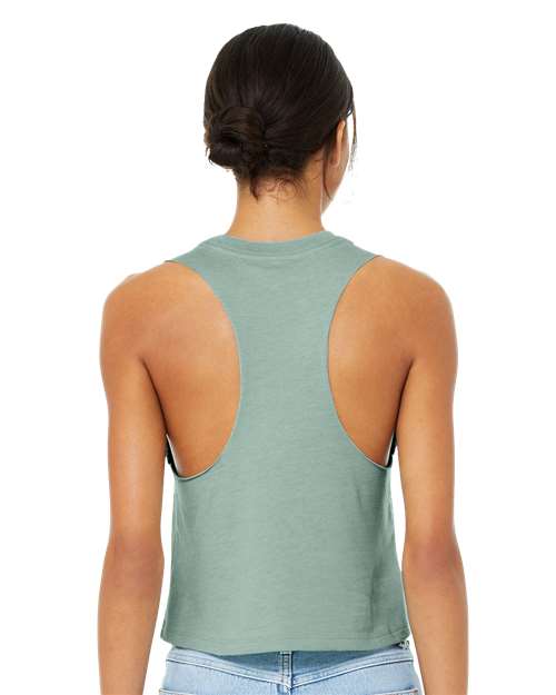 BELLA + CANVAS Women's Racerback Crop Tank 6682