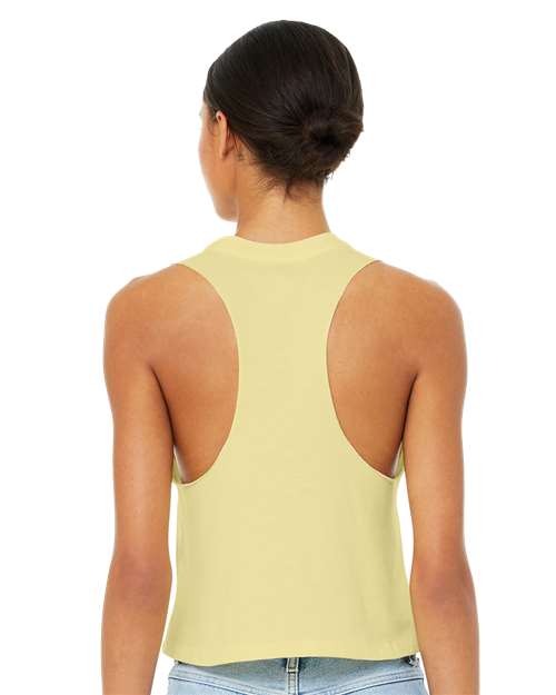 BELLA + CANVAS Women's Racerback Crop Tank 6682