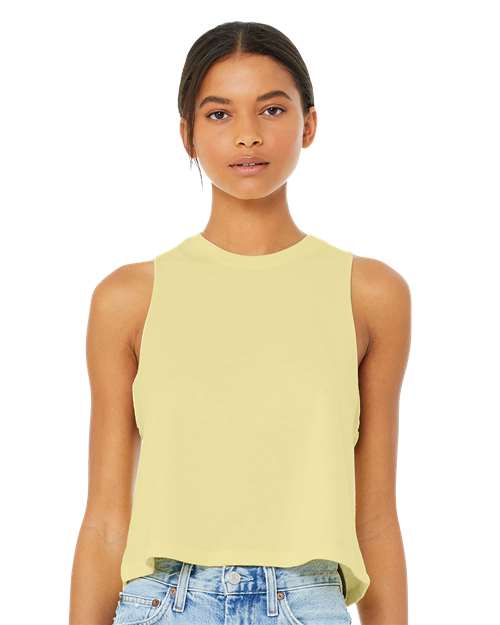 BELLA + CANVAS Women's Racerback Crop Tank 6682