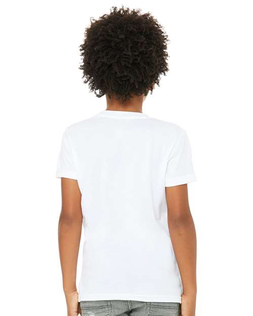 BELLA + CANVAS Youth CVC Jersey Tee 3001YCVC