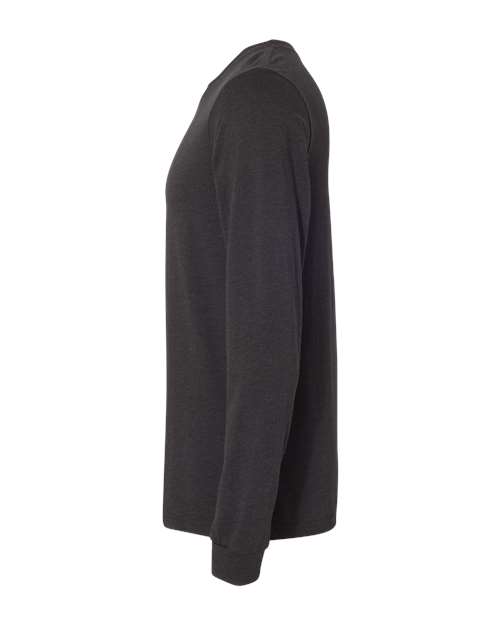 BELLA + CANVAS Heather CVC Long Sleeve Tee 3501CVC