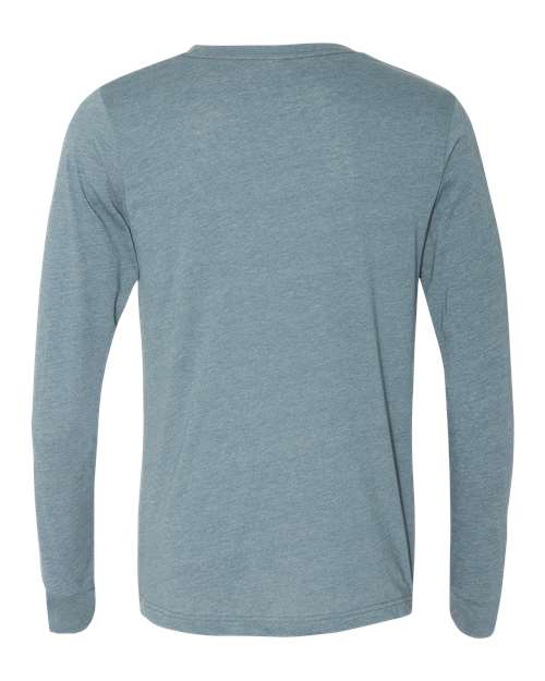 BELLA + CANVAS Heather CVC Long Sleeve Tee 3501CVC