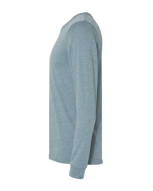 BELLA + CANVAS Heather CVC Long Sleeve Tee 3501CVC