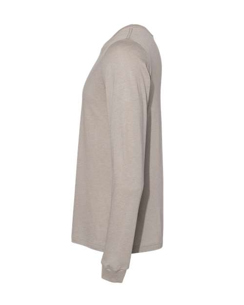 BELLA + CANVAS Heather CVC Long Sleeve Tee 3501CVC