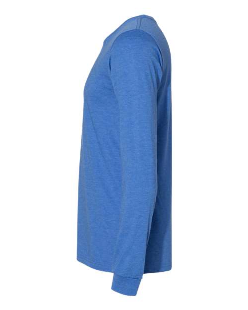 BELLA + CANVAS Heather CVC Long Sleeve Tee 3501CVC