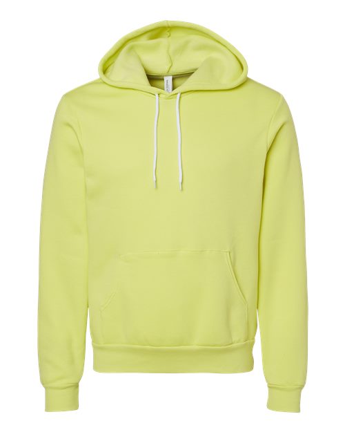 BELLA + CANVAS Unisex Sponge Fleece Hoodie Sweatshirt 3719