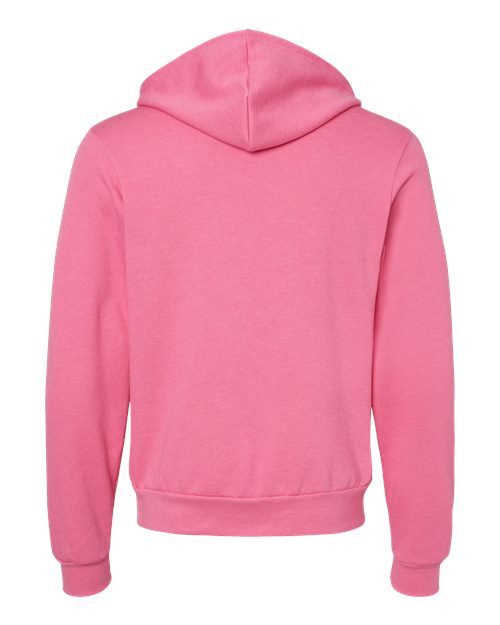 BELLA + CANVAS Unisex Sponge Fleece Full-Zip Hoodie Sweatshirt 3739