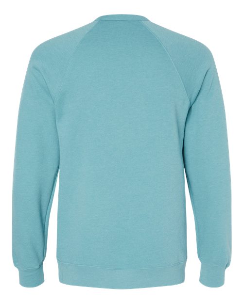 BELLA + CANVAS Unisex Sponge Fleece Raglan Crewneck Sweatshirt 3901