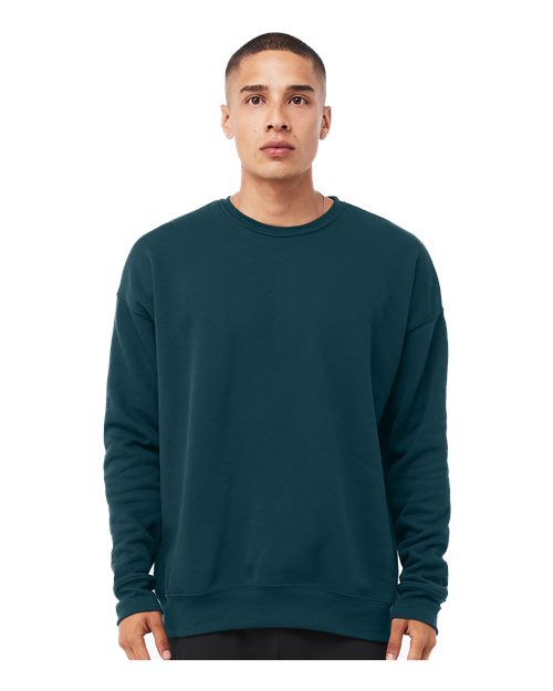 BELLA + CANVAS Unisex Sponge Fleece Drop Shoulder Crewneck Sweatshirt 3945