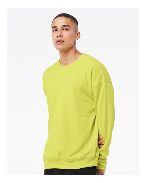 BELLA + CANVAS Unisex Sponge Fleece Drop Shoulder Crewneck Sweatshirt 3945