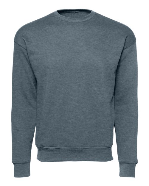 BELLA + CANVAS Unisex Sponge Fleece Drop Shoulder Crewneck Sweatshirt 3945