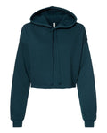 BELLA + CANVAS Women's Crop Hoodie Sweatshirt 7502