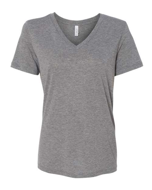 BELLA + CANVAS Women's Relaxed Triblend V-Neck Tee 6415