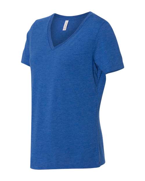 BELLA + CANVAS Women's Relaxed Triblend V-Neck Tee 6415