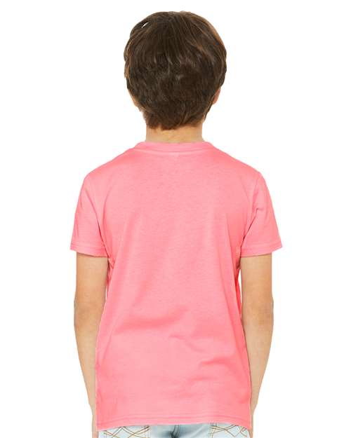 BELLA + CANVAS Youth CVC Jersey Tee 3001YCVC