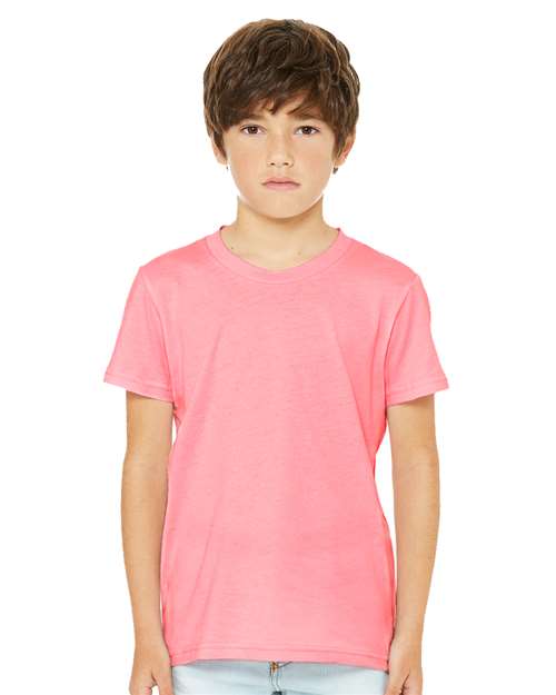 BELLA + CANVAS Youth CVC Jersey Tee 3001YCVC