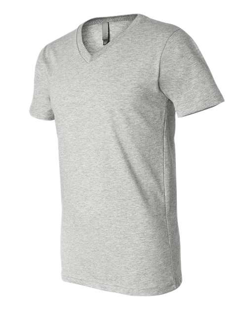 BELLA + CANVAS Unisex Heather CVC V-Neck Tee 3005CVC