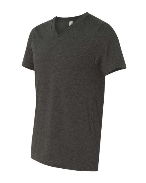 BELLA + CANVAS Unisex Heather CVC V-Neck Tee 3005CVC