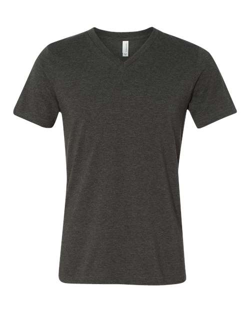 BELLA + CANVAS Unisex Heather CVC V-Neck Tee 3005CVC