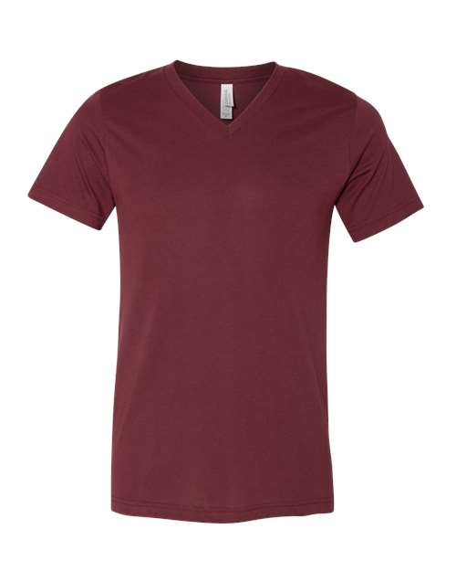 BELLA + CANVAS Unisex Heather CVC V-Neck Tee 3005CVC
