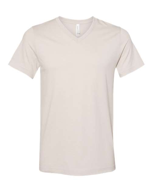 BELLA + CANVAS Unisex Heather CVC V-Neck Tee 3005CVC