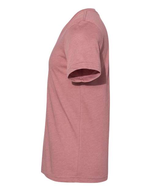 BELLA + CANVAS Unisex Heather CVC V-Neck Tee 3005CVC