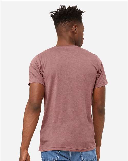 BELLA + CANVAS Unisex Heather CVC V-Neck Tee 3005CVC