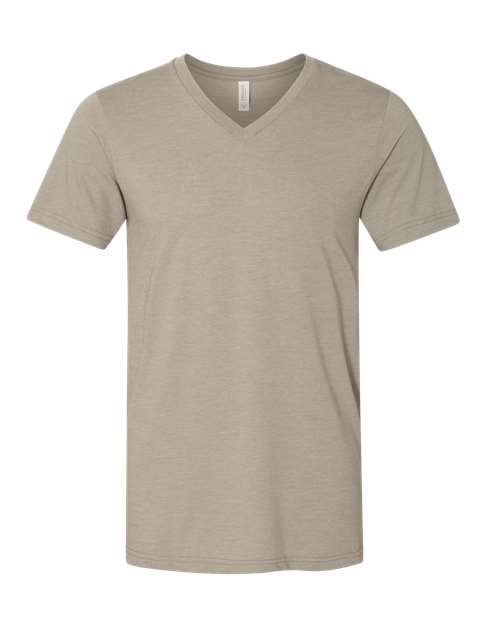 BELLA + CANVAS Unisex Heather CVC V-Neck Tee 3005CVC