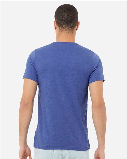 BELLA + CANVAS Unisex Heather CVC V-Neck Tee 3005CVC