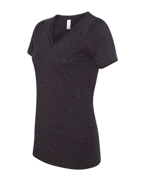 BELLA + CANVAS Women's Relaxed Triblend V-Neck Tee 6415