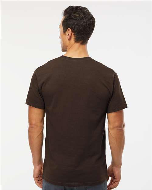 M&O Men's Gold Soft Touch T-Shirt 4800