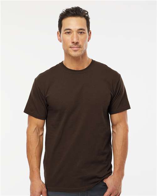 M&O Men's Gold Soft Touch T-Shirt 4800