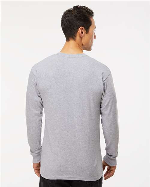 M&O Unisex Gold Soft Touch Long Sleeve T-Shirt 4820