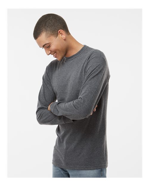 M&O Unisex Gold Soft Touch Long Sleeve T-Shirt 4820