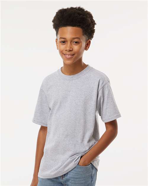 M&O Youth Gold Soft Touch T-Shirt 4850