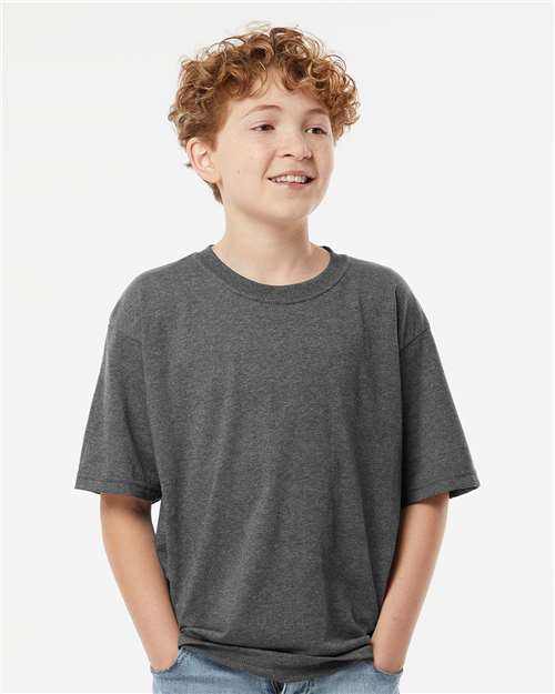 M&O Youth Gold Soft Touch T-Shirt 4850
