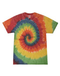 Colortone Unisex Festival Tie-Dyed Burnout T-Shirt 1090