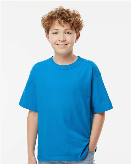 M&O Youth Gold Soft Touch T-Shirt 4850