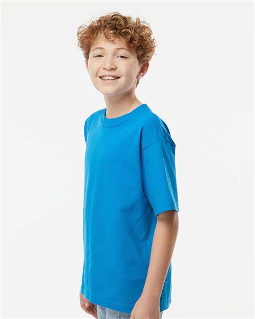 M&O Youth Gold Soft Touch T-Shirt 4850