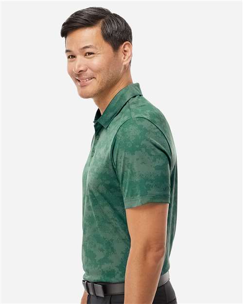 Adidas Men's All Over Camo Print Polo A550