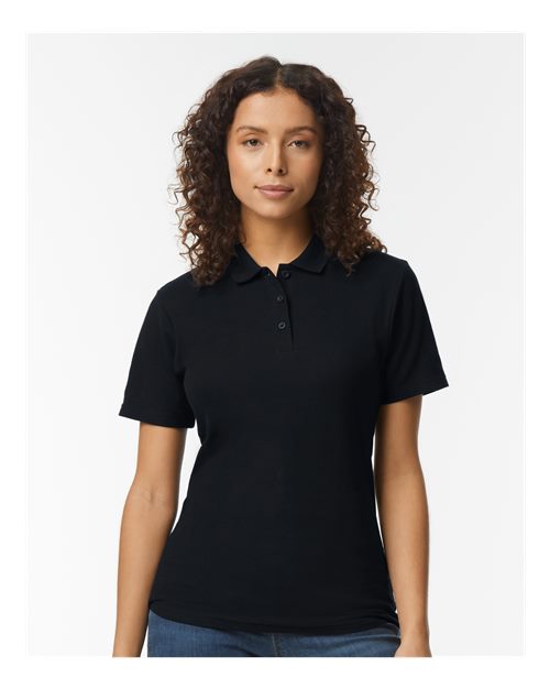 Gildan Women's Softstyle® Pique Polo 64800L