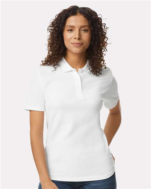 Gildan Women's Softstyle® Pique Polo 64800L