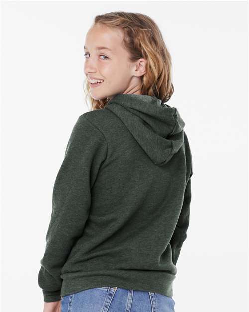 BELLA + CANVAS Youth Sponge Fleece Hoodie Sweatshirt 3719Y