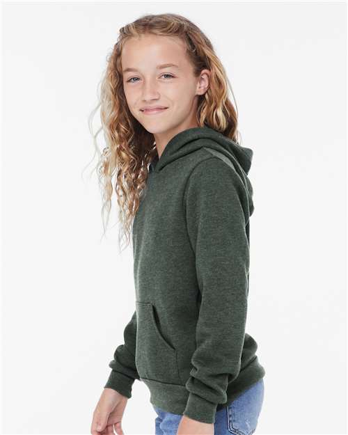 BELLA + CANVAS Youth Sponge Fleece Hoodie Sweatshirt 3719Y