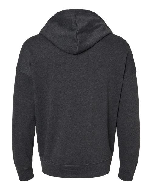 BELLA + CANVAS Unisex Sponge Fleece DTM Full-Zip Hoodie Sweatshirt 3759