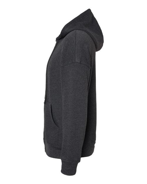 BELLA + CANVAS Unisex Sponge Fleece DTM Full-Zip Hoodie Sweatshirt 3759